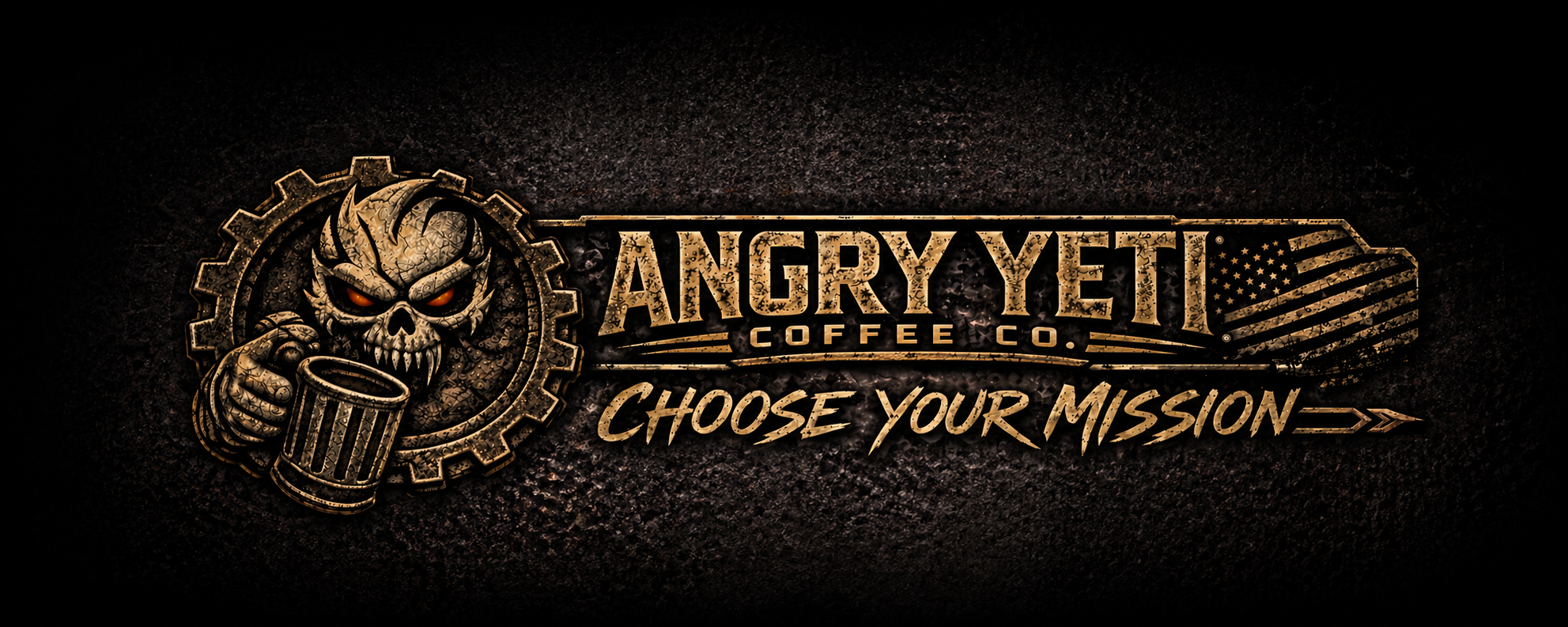 Angry Yeti Coffee Co. — Choose Your Mission